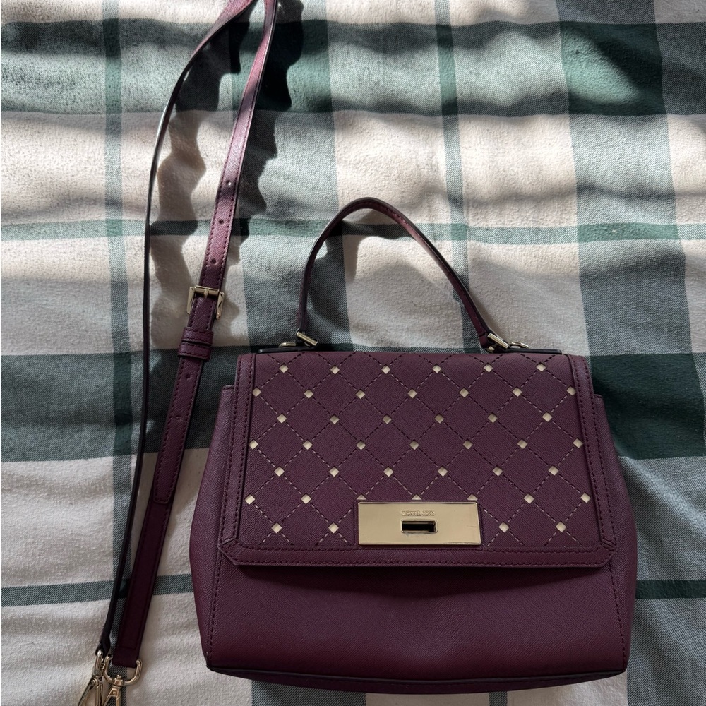 Michael Kors Plum Crossbody Bag